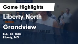 Liberty North vs Grandview  Game Highlights - Feb. 28, 2020