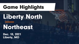 Liberty North  vs Northeast  Game Highlights - Dec. 10, 2021