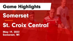 Somerset  vs St. Croix Central  Game Highlights - May 19, 2022