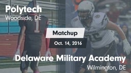 Matchup: Polytech vs. Delaware Military Academy  2016