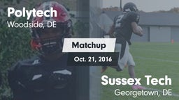 Matchup: Polytech vs. Sussex Tech  2016