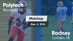 Matchup: Polytech vs. Rodney  2016