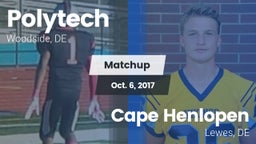 Matchup: Polytech vs. Cape Henlopen  2017