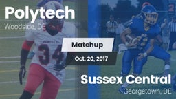 Matchup: Polytech vs. Sussex Central  2017