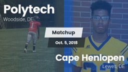 Matchup: Polytech vs. Cape Henlopen  2018