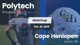 Matchup: Polytech vs. Cape Henlopen  2019