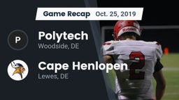 Recap: Polytech  vs. Cape Henlopen  2019