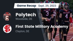 Recap: Polytech  vs. First State Military Academy 2023