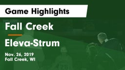 Fall Creek  vs Eleva-Strum  Game Highlights - Nov. 26, 2019
