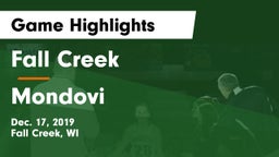 Fall Creek  vs Mondovi  Game Highlights - Dec. 17, 2019