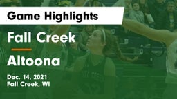 Fall Creek  vs Altoona  Game Highlights - Dec. 14, 2021