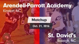 Matchup: Arendell-Parrott vs. St. David's  2016