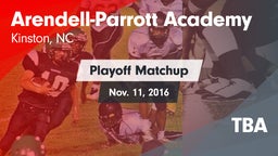 Matchup: Arendell-Parrott vs. TBA 2016