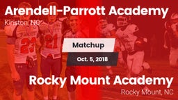 Matchup: Arendell-Parrott vs. Rocky Mount Academy  2018