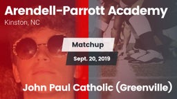 Matchup: Arendell-Parrott vs. John Paul Catholic (Greenville) 2019