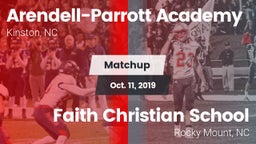 Matchup: Arendell-Parrott vs. Faith Christian School 2019