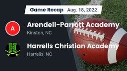 Recap: Arendell-Parrott Academy  vs. Harrells Christian Academy  2022