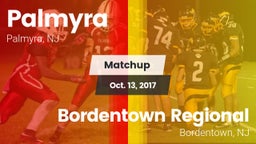 Matchup: Palmyra  vs. Bordentown Regional  2017