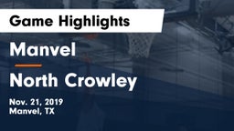 Manvel  vs North Crowley  Game Highlights - Nov. 21, 2019
