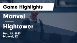 Manvel  vs Hightower  Game Highlights - Dec. 19, 2023
