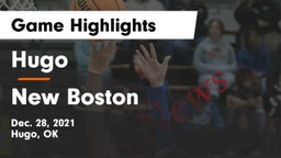 Hugo  vs New Boston  Game Highlights - Dec. 28, 2021