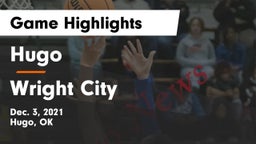 Hugo  vs Wright City  Game Highlights - Dec. 3, 2021