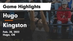 Hugo  vs Kingston Game Highlights - Feb. 28, 2022