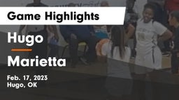 Hugo  vs Marietta  Game Highlights - Feb. 17, 2023