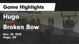 Hugo  vs Broken Bow Game Highlights - Nov. 30, 2018