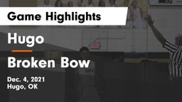 Hugo  vs Broken Bow  Game Highlights - Dec. 4, 2021