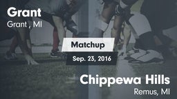 Matchup: Grant  vs. Chippewa Hills  2016
