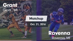 Matchup: Grant  vs. Ravenna  2016