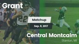 Matchup: Grant  vs. Central Montcalm  2017