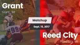 Matchup: Grant  vs. Reed City  2017