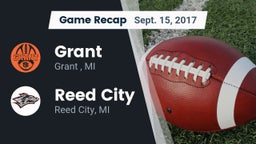 Recap: Grant  vs. Reed City  2017