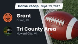 Recap: Grant  vs. Tri County Area  2017