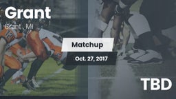 Matchup: Grant  vs. TBD 2017