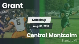 Matchup: Grant  vs. Central Montcalm  2018