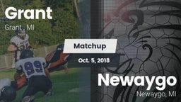 Matchup: Grant  vs. Newaygo  2018