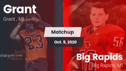 Matchup: Grant  vs. Big Rapids  2020