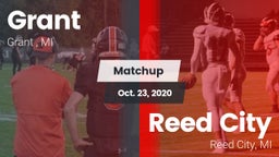 Matchup: Grant  vs. Reed City  2020