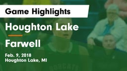 Houghton Lake  vs Farwell  Game Highlights - Feb. 9, 2018
