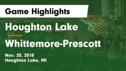 Houghton Lake  vs Whittemore-Prescott  Game Highlights - Nov. 20, 2018