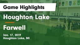 Houghton Lake  vs Farwell  Game Highlights - Jan. 17, 2019
