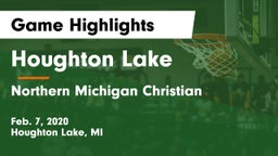 Houghton Lake  vs Northern Michigan Christian  Game Highlights - Feb. 7, 2020