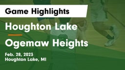 Houghton Lake  vs Ogemaw Heights  Game Highlights - Feb. 28, 2023