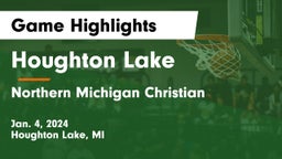 Houghton Lake  vs Northern Michigan Christian  Game Highlights - Jan. 4, 2024
