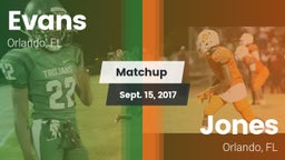 Matchup: Evans  vs. Jones  2017