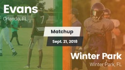 Matchup: Evans  vs. Winter Park  2018