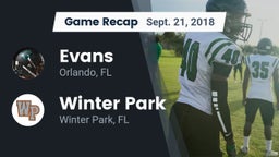 Recap: Evans  vs. Winter Park  2018